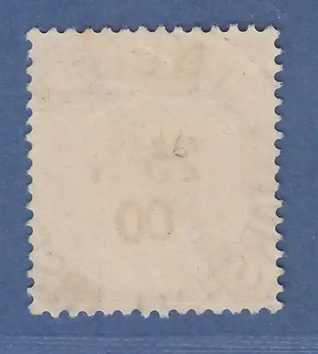 Deutsche Kolonien Marshall-Inseln 25 Pfennig Mi.-Nr. 11b gestempelt Typ 2