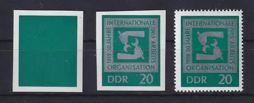 DDR 1969  Serie Phasendrucke Mi.-Nr. 1517 Internat. Arbeitsorganisation