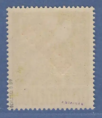 Berlin 1949 Rotaufdruck 1 DM  Mi.-Nr. 33 postfrisch ** tiefst gepr Schlegel BPP