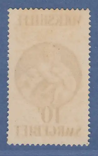 Saargebiet Volkshilfe 1928 Höchstwert 10Fr. Madonna "La Caritá" von Raphael *