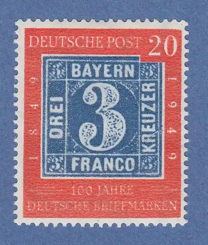 Bundesrepublik 1949 Mi.-Nr. 114 mit Plattenfehler R gebrochen Mi.-Nr 114 I gepr.