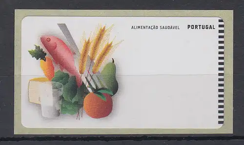 Portugal 2009 ATM Ernährung Mi.-Nr. 68 Leerfeld
