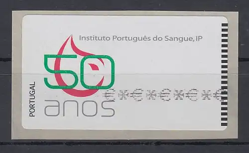 Portugal 2008 ATM Blutbank SMD Mi-Nr. 64.1 Testdruck €*€*€*€