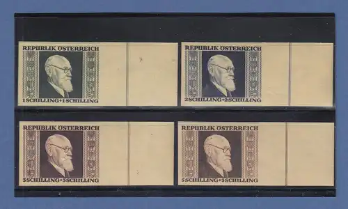 Österreich, Dr. Karl Renner aus KLB Mi.-Nr. 772-75 B Satz ** Seitenrand R mitte