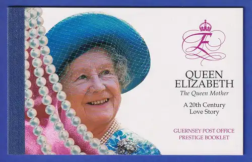 Guernsey 1999 The Queen Mother Markenheftchen Mi.-Nr. MH 43 **