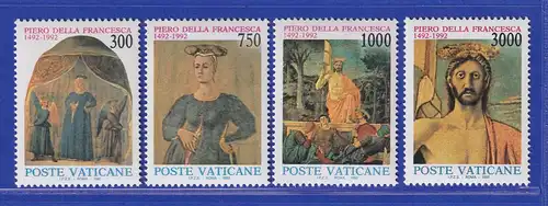 Vatikan 1992 Mi.-Nr. 1060-1063 Satz kpl. ** Piero della Francesca