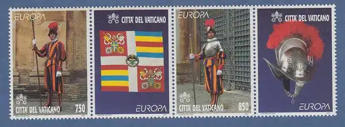 Vatikan 1997 Mi.-Nr. 1207-1208 ** Europa: Sagen und Legenden 4er-Streifen 