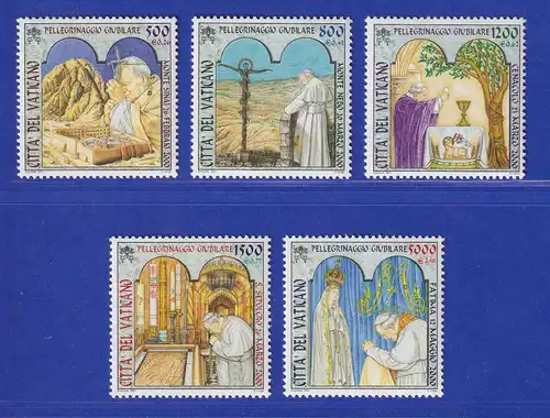 Vatikan 2001 Mi.-Nr. 1375-1379 Satz kpl. ** Papst Johannes II.