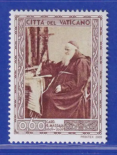 Vatikan 2009 Mi.-Nr. 1652 Sondermarke ** Kardinal Guglielmo Massaja