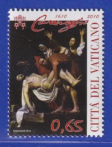 Vatikan 2010 Mi.-Nr. 1668 Sondermarke ** 400. Todestag von Caravaggio