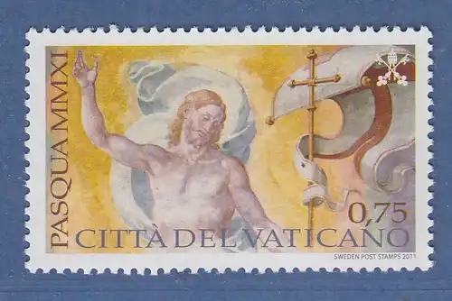 Vatikan 2011 Mi.-Nr. 1697 Sonderrmarke ** Ostern 