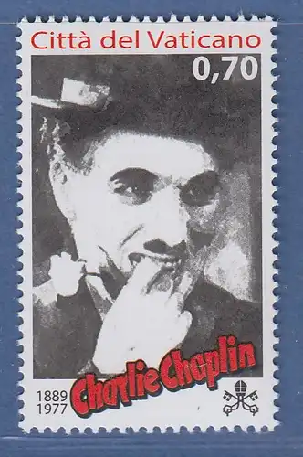 Vatikan 2014 Mi.-Nr. 1813 Sondermarke ** Charlie Chaplin