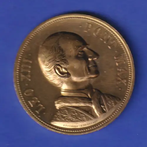 Erinnerungsmedaille Goldenes Bischofsjubiläum Papst Leo XIII. 19. Febr. 1893 