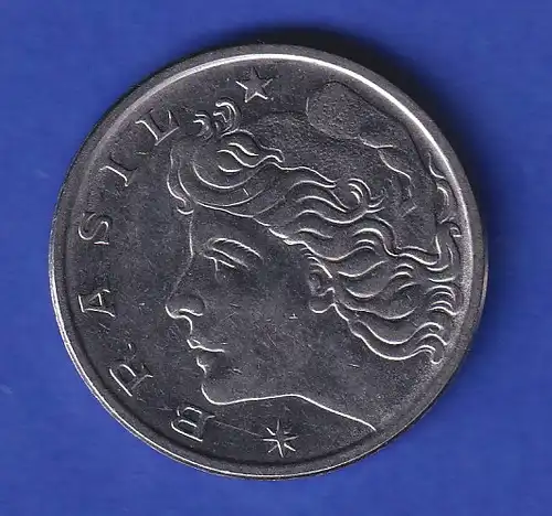 Brasilien Kursmünze 50 Centavos 1976 in vorzüglicher Qualität, kaum zirkuliert