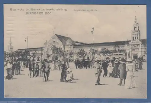 Bayern AK Nürnberg Jubiläums-Landes-Ausstellung 1906 gel. nach Dorfen, AK-O