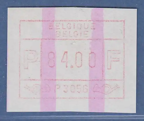 ATM Belgien ENDSTREIFEN-ATM P3056 ** Höchstwertstufe 84,00 Fr. 