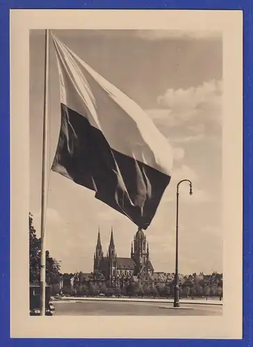 Berlin Glocke links 30er Mi.-Nr. 78 mit So.-O MÜNCHEN HANDWERKSMESSE auf Karte