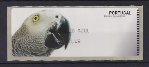 Portugal 2005 ATM Papagei Mi-Nr. 53 Wert AZUL 0,45 **