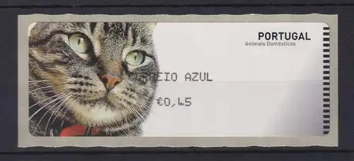 Portugal 2005 ATM Katze Mi-Nr. 52 Wert AZUL 0,45 **