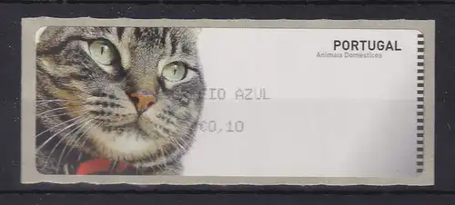 Portugal 2005 ATM Katze Mi-Nr. 52 Wert AZUL 0,10 **