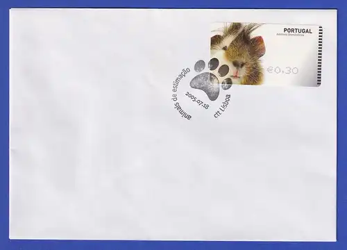 Portugal 2005 ATM Hamster SMD Mi-Nr 51 Wert 0,30 auf blanco-FDC