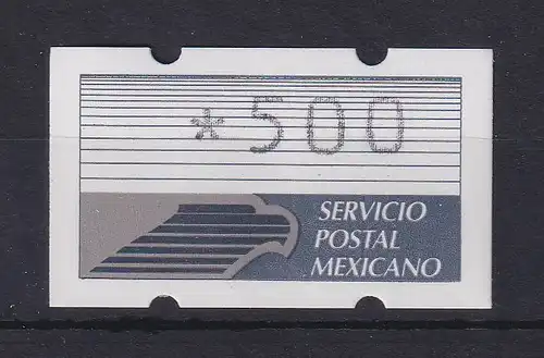 Mexiko ATM Klüssendorf Mi.-Nr. 2 Wert 500 **