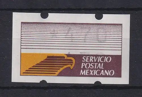 Mexiko Klüssendorf-ATM 1. Ausgabe z-Pap. DOPPELDRUCK 470 / 470 **