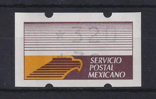 Mexiko Klüssendorf-ATM 1. Ausgabe z-Pap. DOPPELDRUCK 320 / 320 **