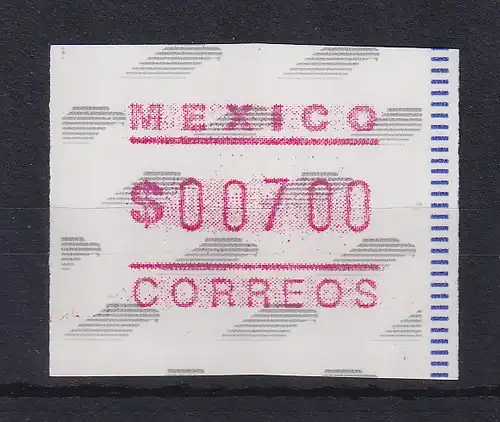 Mexiko Frama-ATM Mi.-Nr. 3 Wert 700 **