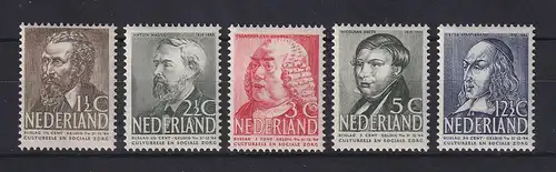 Niederlande 1939 Sommermarken Mi.-Nr. 327-331 Satz kpl. ungebraucht *