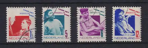 Niederlande 1931 Voor het Kind Mi.-Nr. 245-248 A Satz kpl. O