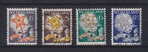 Niederlande 1933 Voor het Kind Mi.-Nr. 268-71 A Satz kpl. O