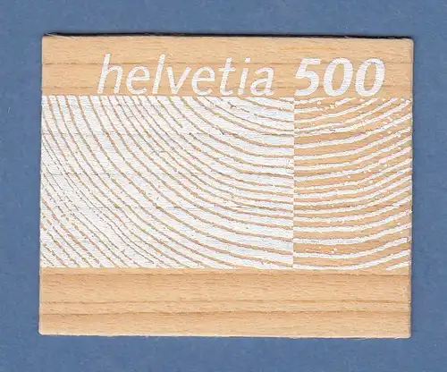 Schweiz 2004 Rohstoff Schweizer Holz Holz-Briefmarke Mi.-Nr. 1889 postfrisch ** 