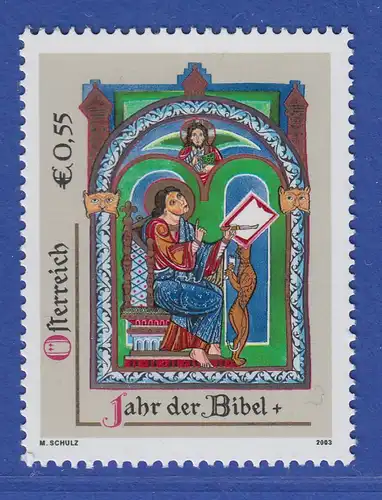Österreich 2003 Sondermarke Jahr der Bibel   Mi.-Nr. 2434