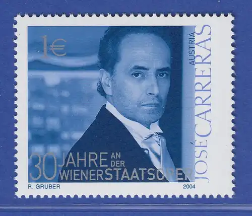 Österreich 2004 Sondermarke Jose Carreras Wiener Staatsoper  Mi.-Nr. 2459