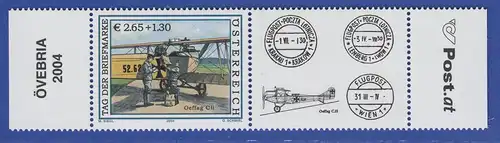 Österreich 2004 Sondermarke Postbeförderung mit Militärflugzeug   Mi.-Nr. 2482