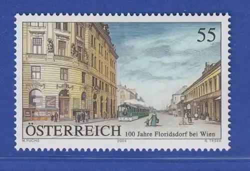 Österreich 2004 Sondermarke Eingemeindung der Stadt Floridsdorf    Mi.-Nr. 2494