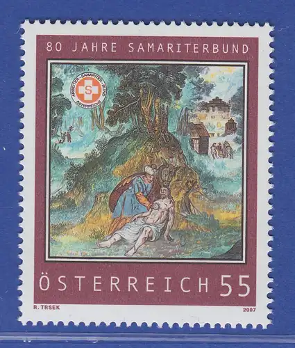 Österreich 2007 Sondermarke 80 Jahre Arbeiter-Samariter-Bund  Mi.-Nr. 2653