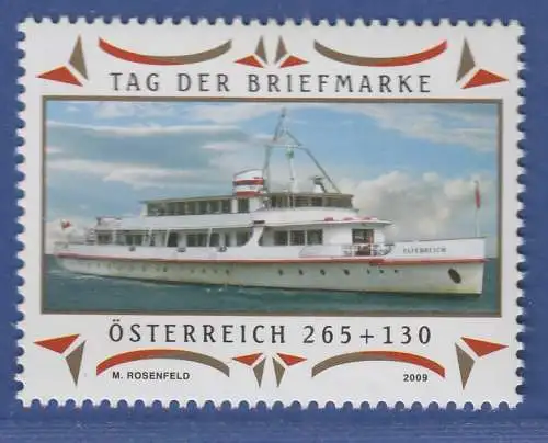Österreich 2009 Sondermarke Tag der Briefmarke Bodensee-Motorschiff Mi.-Nr. 2826