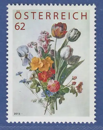 Österreich 2012 Treuebonus-Marke Blumenstrauß Mi.-Nr. 2981