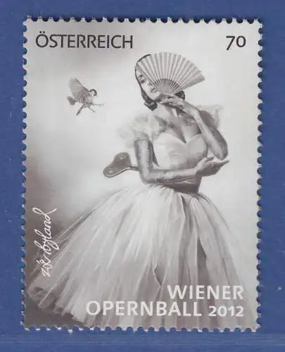 Österreich 2012 Sondermarke Kunst Gemälde Zoé Byland wind up dancer Mi.-Nr. 2982