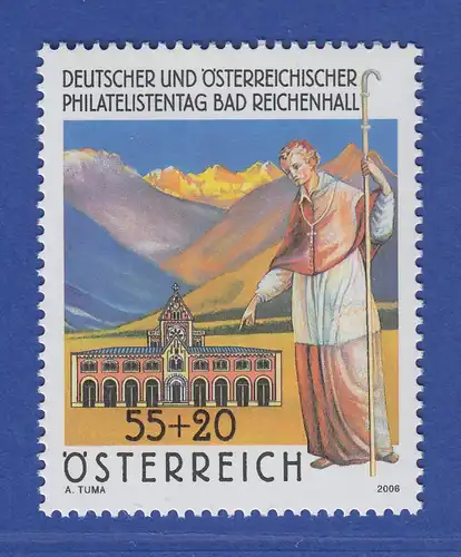 Österreich 2006 Sondermarke Philatelistentag Bad Reichenhall Mi.-Nr. 2620
