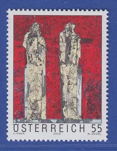 Österreich 2006 Sondermarke Moderne Kunst Valentin Opman Mi.-Nr. 2621