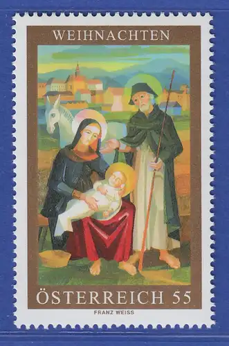Österreich 2006 Sondermarke Weihnachten Heilige Familie  Mi.-Nr. 2625