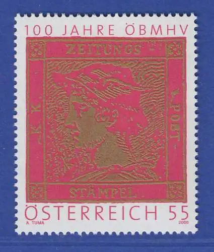 Österreich 2006 Sondermarke Briefmarken Händlerverband Roter Merkur Mi.-Nr. 2629