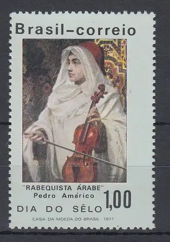 Brasilien / Brasil 1971 Arabische Geigenspielerin Mi.-Nr. 1286 ** 