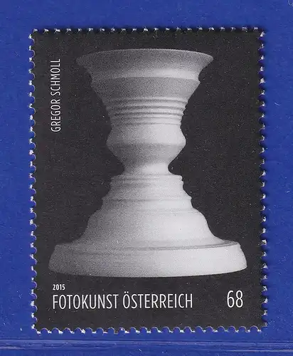 Österreich 2015 Sondermarke Fotokunst von Gregor Schmoll Mi.-Nr. 3229