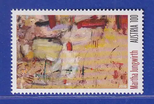 Österreich 2016 Sondermarke Martha Jungwirth Gemälde Fundraising Mi.-Nr. 3255