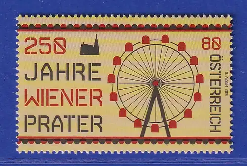 Österreich 2016 Sondermarke 250 Jahre Wiener Prater Riesenrad Mi.-Nr. 3264