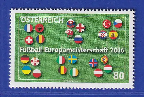 Österreich 2016 Sondermarke Fussball-Europameisterschaft 2016 Mi.-Nr. 3273